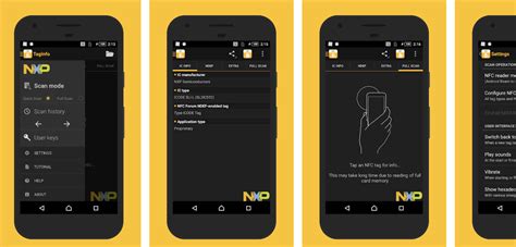 tag de nfc|nxp taginfo app.